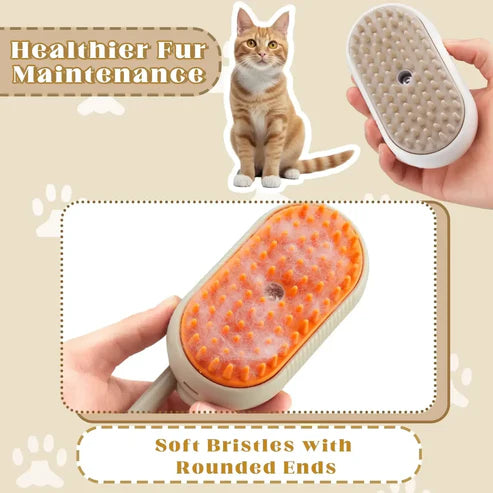 Cat and Dog Pet Spray Massage Brush 3 in 1